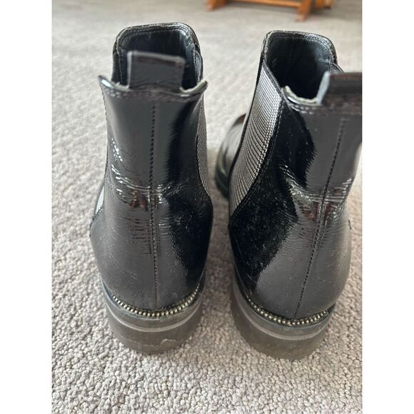 Paul Green Patent Leather Boots - Picture 3 of 6